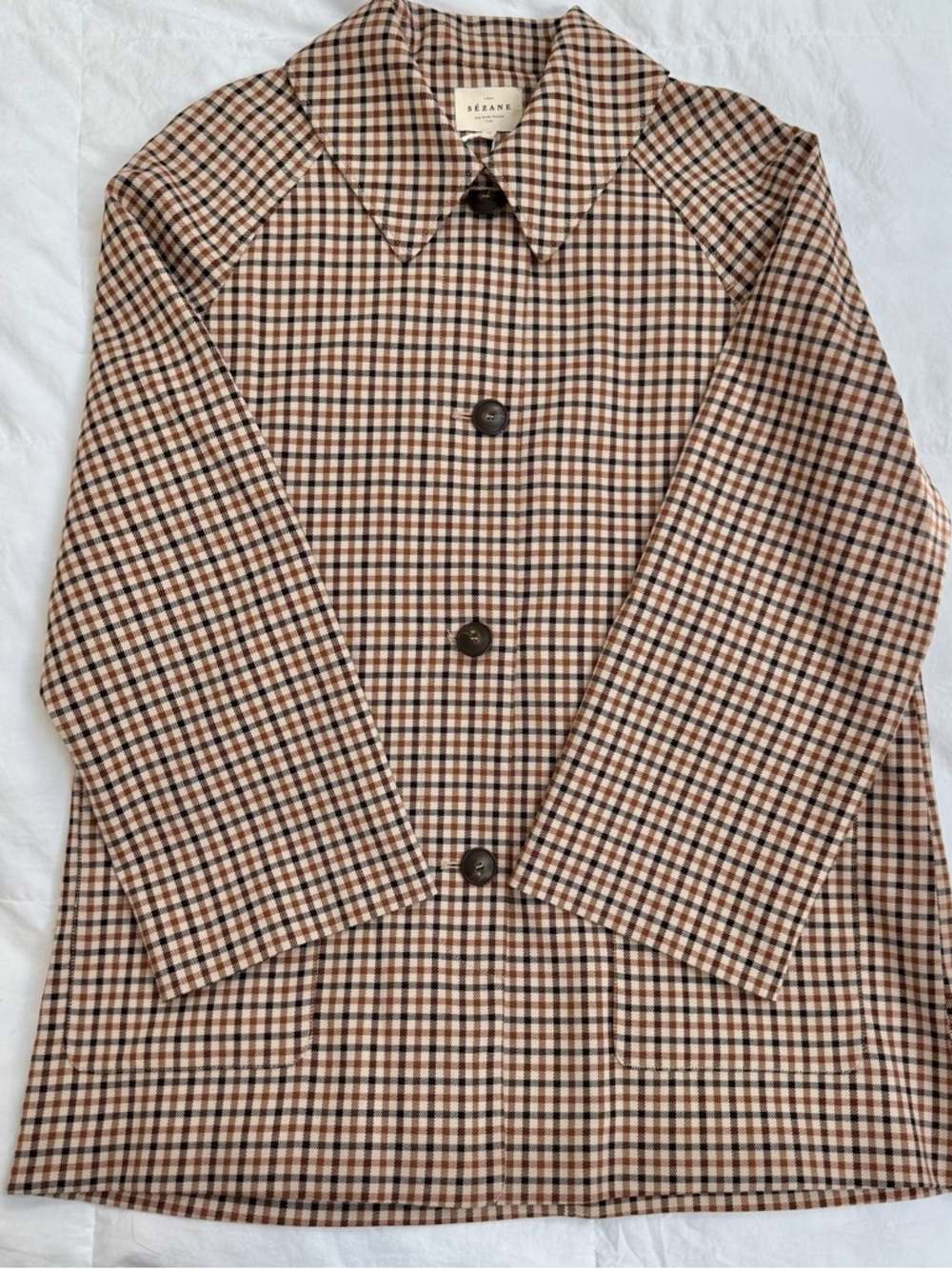 Sezane Gabriel Driver Coat